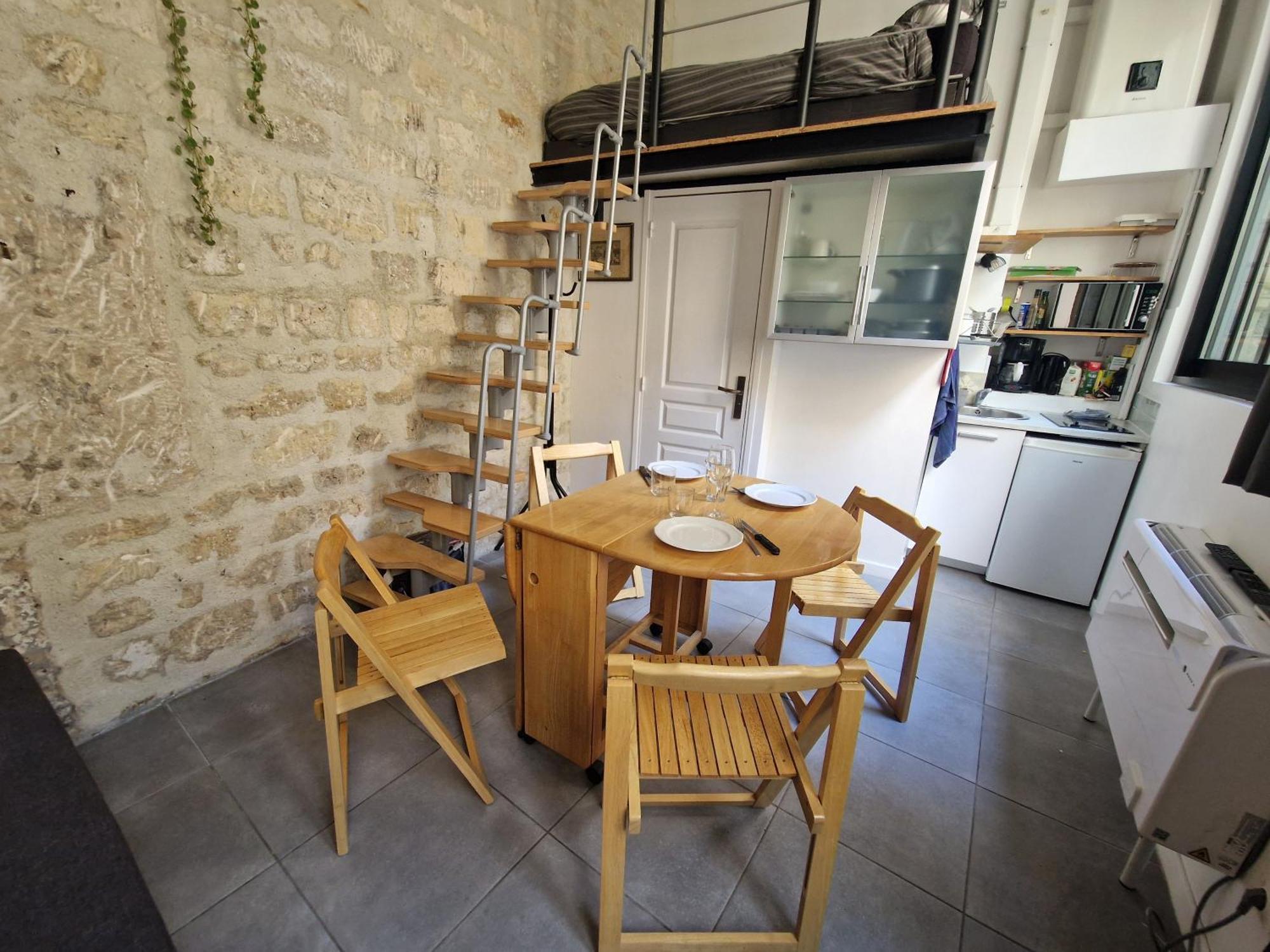 Studio Marais Menilmontant Paris Exterior photo